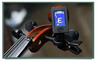 Accordeur de guitare numérique LCD de haute qualité en gros, pas cher, pour guitare, basse, ukulélé, violon, chromatique, accepte la personnalisation du logo