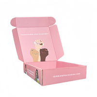 Boîtes cadeaux de luxe imprimées en couleur avec revêtement UV brillant, logo personnalisé, pour l'expédition et l'emballage de vêtements et de portefeuilles