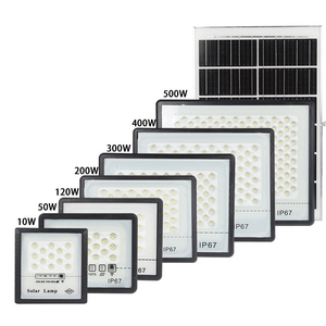 Hiện Đại Ngoài Trời Không Thấm Nước IP67 Lifepo4 Có Thể Sạc Lại 100W 200W 300W 400W 500W Năng Lượng Mặt Trời Powered Bảng Điều Khiển Loại Sân Vận Động Dẫn Nhẹ Lũ Lụt Ánh Sáng - Product Image 2