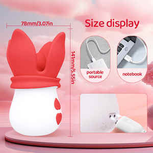 Vibratore femminile carino giocattoli figura figa vibratori massaggianti per coppie giocattoli sessuali/masturbatori giocattoli Sexy per uomini e donne - Product Image 3