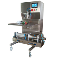 3L Automatische siroop- en sapvulflesmachine met zaadjes, zuiger, Bag-in-Box vuller