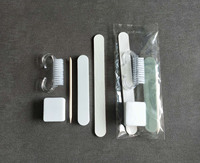 Kit professionnel de manucure jetable pour la beauté des ongles 7 pièces et ensemble de pédicure
