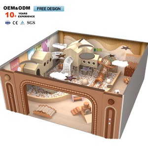 Equipo de Juegos Interior Colorido con Casa de Juegos Suave, Piscina de Pelotas y Gran Tobogán para la Diversión de los Niños - Product Image 3