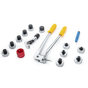 Hand-Held Air Conditioner Copper Tube Expanding Flaring <strong>Tool</strong> <strong>Kit</strong> for Copper/Aluminum/Soft Steel Copper Tube Expander Set - Product Image 2