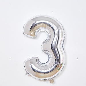 De 16 pulgadas de helio inflable oro rosa auto sellado colgante 16 pulgadas oro rosa Carta y número globos de papel de aluminio - Product Image 3