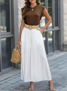 Blusas sueltas informales sólidas para mujer, camisas y blusas de gran tamaño Vintage de verano 2024 para mujer, blusas elegantes para jóvenes y mujeres - Product Image 2