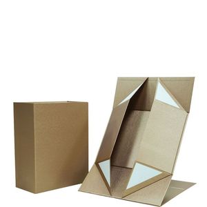 Factory Hot Sale Luxury Foldable <b>Magnetic</b> Gift <b>Box</b> Customized Design with UV Coating Matt Lamination Embossing Sponge Lining - Product Image 4