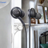Casque filaire intra-auriculaire stéréo de haute qualité 3,5 mm IPX-7 étanche en matériau PC S10 pour téléphone portable avec microphone mains libres pour
