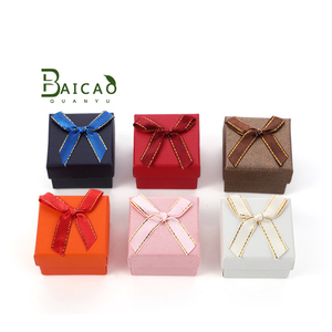 mini Earring ring small jewelry box paper packaging gift box gift of jewelry