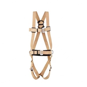 เข็มขัดนิรภัยแบบเต็มตัวพร้อมสายรัดป้องกันการตกพร้อมหัวเข็มขัด - Product Image 1