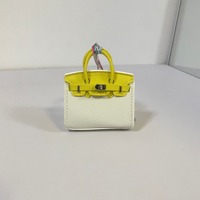 Prix attractif, sac mini en cuir PU de haute qualité et durable, porte-clés, sac de rangement, pendentif pour accessoires de clés