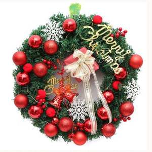 Factory Direct Sale Indoor Decor Artificial <b>Led</b> Lighted <b>Tree</b> Christmas Garland - Product Image 1
