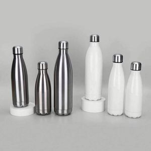 Adults Modern Design Travel Portable Double Wall Stainless Steel Drinkware Tumbler Vacuum Flask <b>Bottle</b> Hot And Cold Insulation - Product Image 1