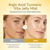 Sérum en spray personnalisé anti-âge au collagène, extrait de racine PDRN bio, acide kojique, curcuma et vitamines