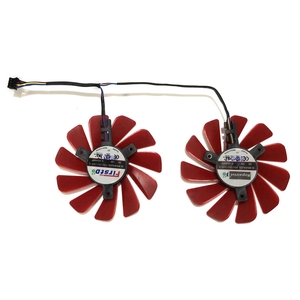 Ventilador Dual para tarjeta gráfica de vídeo, rx-<span class=keywords><strong>570</strong></span>-rs-4gb de 85MM, CF9010H12S, GPU, VGA, para <span class=keywords><strong>XFX</strong></span> RX570 RS - Product Image 4