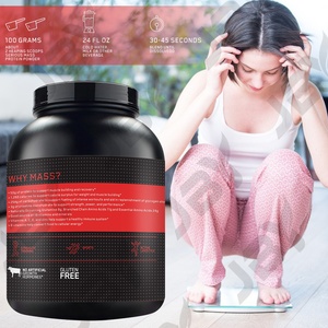Poudre de protéines JBY Chocolate <span class=keywords><strong>Serious</strong></span> <span class=keywords><strong>Mass</strong></span> Weight Gainer, formule de protéines aromatisée pour les compléments sportifs - Product Image 5