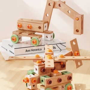 Juego de Herramientas de Simulación para Reparaciones, Juguete de Ensamblaje para el Hogar, Taladro Eléctrico, Destornillador, Tuercas, Rompecabezas para Niños, Juego de Juguetes de Ensamblaje DIY - Product Image 2