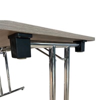 Chaise de Table pliante Portable de Camping de pique-nique 6 pieds en plastique 10 personnes rondes en métal pieds de meuble de Table pliants réglables