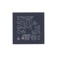 Microcontrôleur STM32F401CEU6 UFQFPN-48 ARM CortexM4 32 bits, original et authentique, MCU STM32F401CEU6