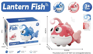 Jouets éducatifs pour enfants Lanternfish Reptiles Petits poissons Jouets Simulation de chant inertiel Jouets de détection électrique - Product Image 6
