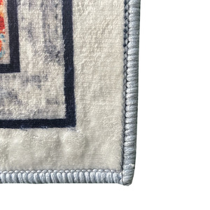 3D river stone et koi motif tapis de sol, tapis de porte antiderapant en velours de cristal pour entrée, cuisine - Product Image 6