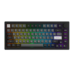 Teclado Mecánico para Juegos AKKO 5075B Plus-S Negro Plateado Cherry USB Tipo-C de 75 Teclas con Retroiluminación RGB Americana Intercambiable en Caliente - Product Image 6