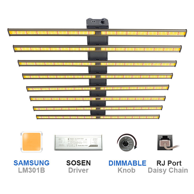 Wholesale Dimmable Detachable 600w Grow Led Light High Brightness Full Spectrum Hydroponics Horticulture Led Light