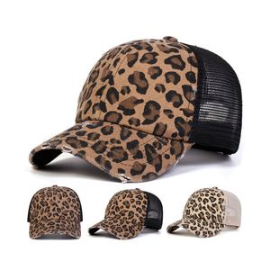 Gorras de Camionero al por Mayor, Gorra de Béisbol Innovadora Personalizada de Alta Calidad con Estampado de Leopardo, Gorra de 6 Paneles - Product Image 1