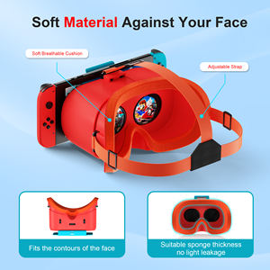 Gafas de Realidad Virtual para Switch Modelo OLED - Gafas con Pantalla OLED <span class=keywords><strong>3D</strong></span> con Correa Ajustable para la Cabeza, Visor <span class=keywords><strong>3D</strong></span> Portátil - Product Image 4