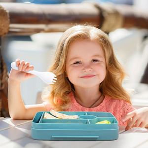 Lonchera Bento Personalizada con los Productos Más Populares, 6 Compartimentos, 1000 ml, para Niños, Libre de BPA, para el Regreso a Clases - Product Image 5