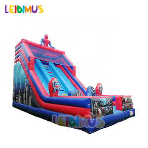 Alto commerciale Gian-t gonfiabile scivolo d'acqua spiderman in Pvc buttafuori di salto castelli scivolo fabbrica scivoli gonfiabili per adulti - Product Image 2