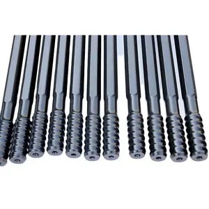 4920mm MM-T38-H32-R32 Drill Rod Factory Price Chinese-supplier Mining Machine Parts Rock Drill Rod Thread Drill Rod