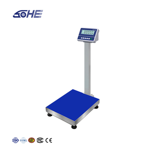 Balança de Plataforma SH2100-B6 Compatível com 4G/<span class=keywords><strong>WIFI</strong></span>/RS232, Saída Analógica 4-20mA 0-5V, 40*50cm, Capacidade de 200kg, Display LCD, Aço Carbono de Alta Qualidade - Product Image 6
