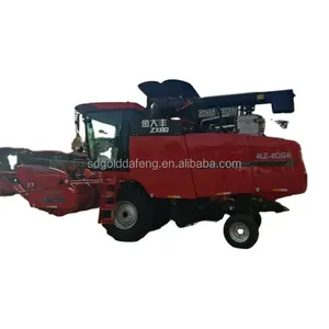 Multifunction Automatic Walking Tractor Reaper Small Rice Wheat Maize Soybean Harvester New Design Mini Combine Harvester Price