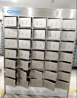 Armoire de livraison de bureau autoportante, grande boîte aux lettres multi-portes, boîte aux lettres pour la communauté