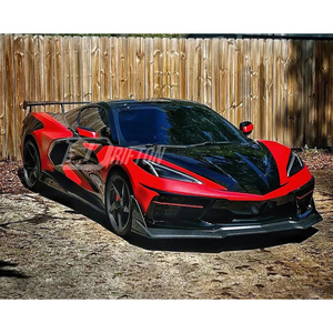 Nuevo Alerón Delantero de Fibra de Carbono Estilo ZR1 ZTK para Chevrolet Corvette C8 Stingray Z51 2020-2026 - Product Image 2