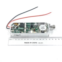 Módulo Amplificador de Potencia RF de 350-450MHz y 100W con Fuente de Señal VCO Integrada para Amplificación de Señal RF y Detector de Señales