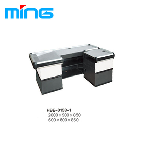 Mostrador de Caja Registradora Eléctrico de Acero de 3600 mm para Tienda de Abarrotes con Cinta Transportadora Antioxidante - Product Image 5