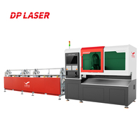 Machine de découpe laser automatique à alimentation de tubes métalliques 3D DP Laser 1500W 2000W 3000W Découpeuse laser CNC