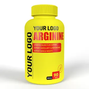 ปั๊มฉลากส่วนตัว,อาหารเสริมความทนทาน500Mg L-Arginine แคปซูลยา L Arginine