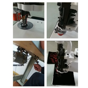 Machine à coudre domestique à point noué à tête unique, modèle BT-10-1, avec poignée, pour broderie - Product Image 4