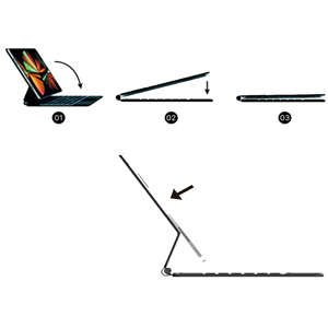 Vente chaude <span class=keywords><strong>2023</strong></span>, vente en gros en Chine, étui pour clavier magique pour <span class=keywords><strong>iPad</strong></span> Mini 6 - Product Image 5