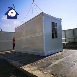 20 pies 40 pies móvil pequeño fácil montaje moderno prefabricado panel sándwich casa contenedor plegable - Product Image 4