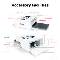 Mesin Pemotong Pelindung Layar Printer Stiker Kulit Belakang Ponsel Foto Sublimasi Termal All-in-One