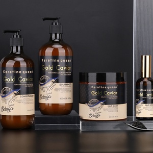 Huile capillaire au caviar noir et or 100 ml, formule 2-en-1 sans silicone, traitement nourrissant bio, best-seller - Product Image 2