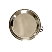 Bouilloire à thé sifflante moderne noire en acier inoxydable pliable de qualité supérieure pour camping et voyage, compatible avec les réchauds à gaz portables