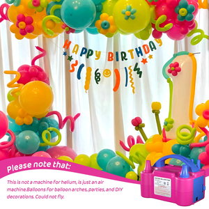 Pompe à ballons électrique pour mariage, anniversaire, baby shower, décoration de fête, remise de diplôme - Product Image 5