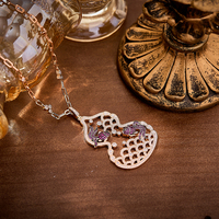 2025 été nouveau produit poisson rouge gourde femmes Long collier doux pour la peau haut de gamme en laiton bijoux zircone anniversaire cadeau