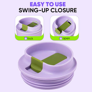 Tazas de café de metal de regalo reutilizables térmicas Tazas minimalistas de acero inoxidable en línea negro para promoción - Product Image 6