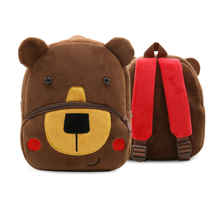 Customization Unisex Kids School <b>Backpack</b> with <b>Cartoon</b> Characters Plush Material Zipper Closure & Detachable Strap - Product Image 5
